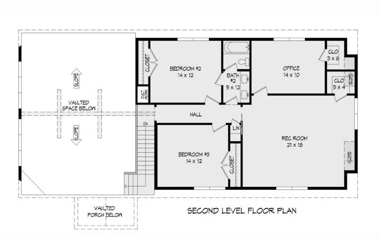 House Plan House Plan #27045 Drawing 2