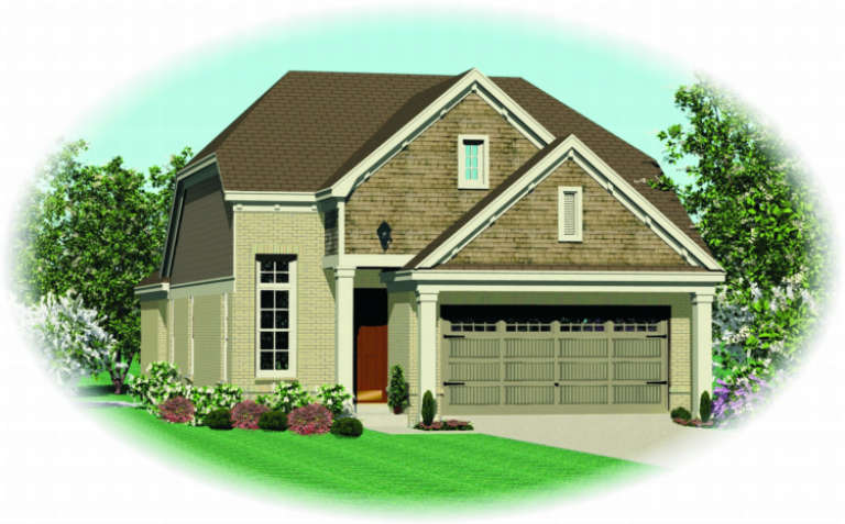 House Plan House Plan #2707 Front Elevation