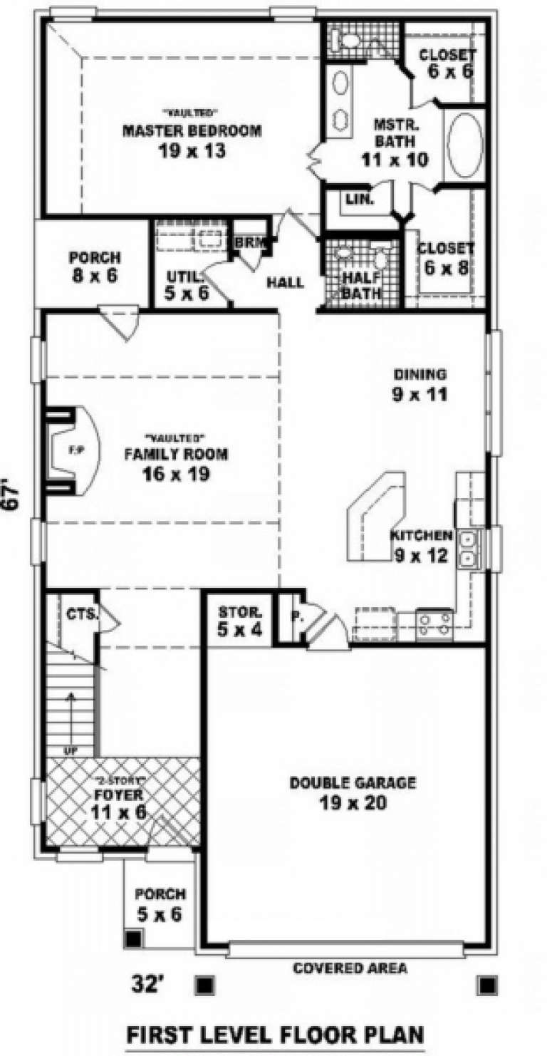 House Plan House Plan #2707 Drawing 1