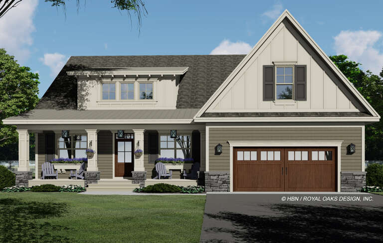 House Plan House Plan #27100 Front Elevation 