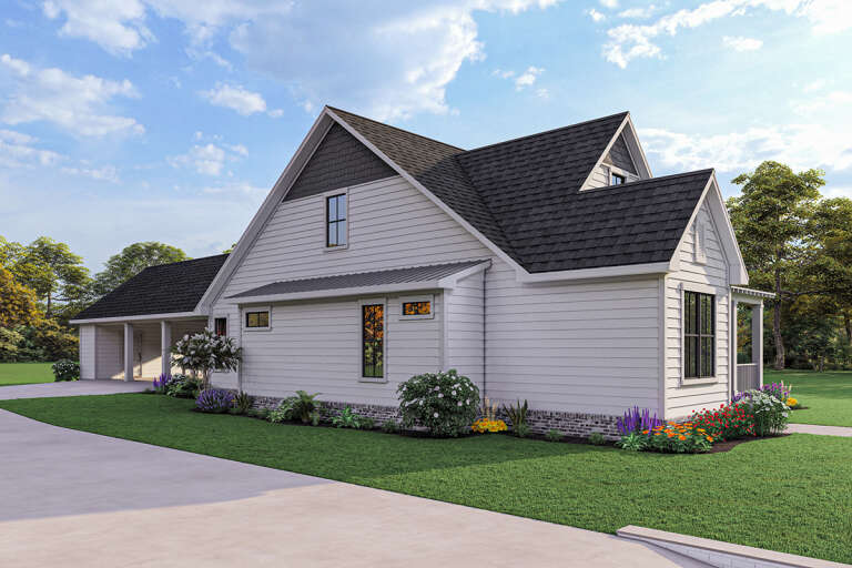 Modern Farmhouse Plan: 2,200 Square Feet, 4 Bedrooms, 3.5 Bathrooms ...