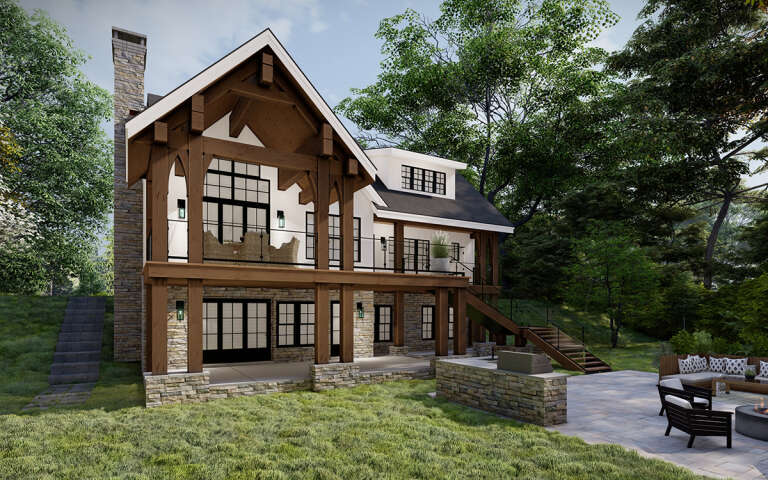 Modern Farmhouse Plan: 3,224 Square Feet, 3 Bedrooms, 3 Bathrooms ...