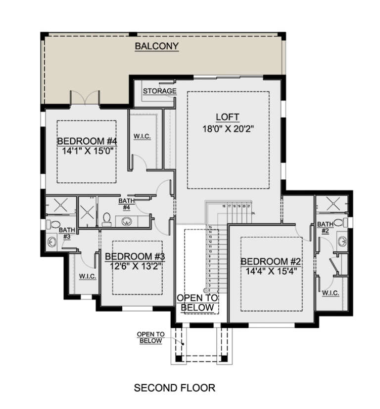 House Plan House Plan #27153 Drawing 2