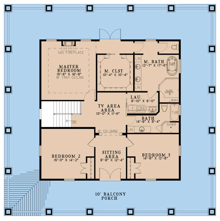 House Plan House Plan #27154 Drawing 2