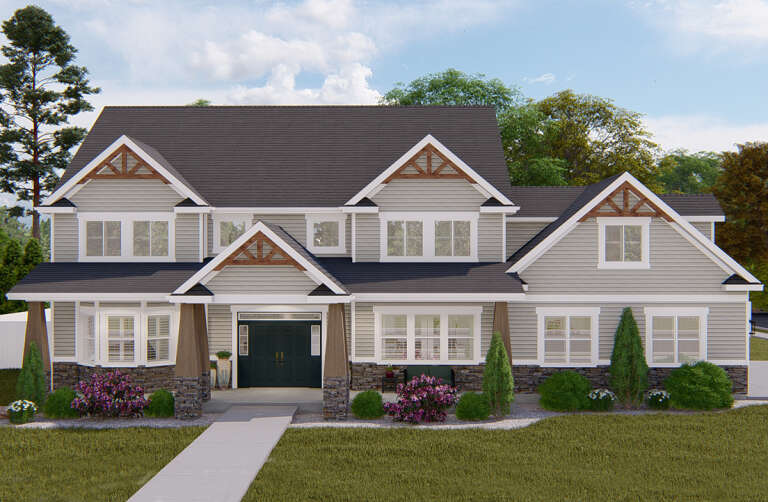 House Plan House Plan #27159 Front Elevation 
