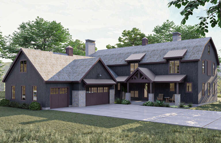 House Plan House Plan #27201 Front Elevation 