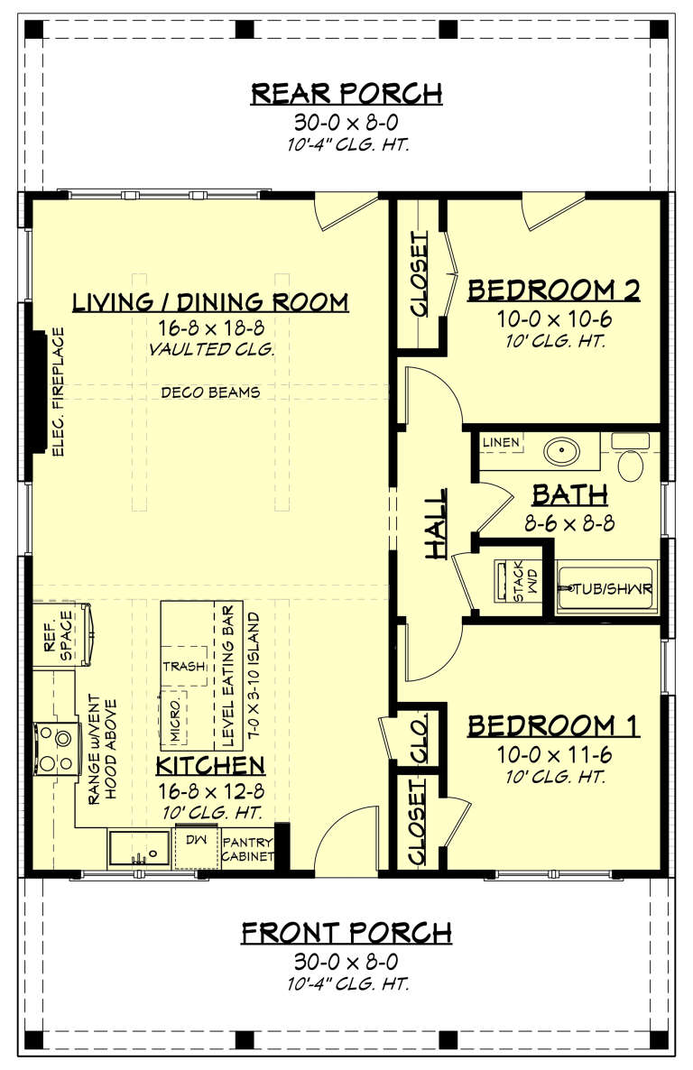 House Plan House Plan #27239 Drawing 1