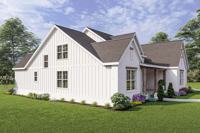 Modern Farmhouse Plan: 2,534 Square Feet, 3-4 Bedrooms, 2.5 Bathrooms ...