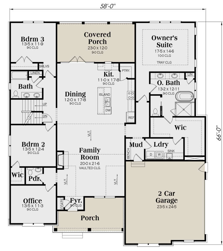 House Plan House Plan #27253 Drawing 1