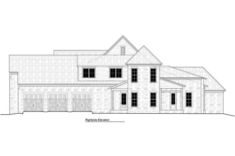 French Country Plan: 4,096 Square Feet, 4 Bedrooms, 4.5 Bathrooms ...