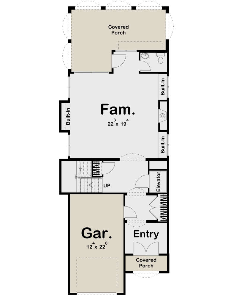 House Plan House Plan #27277 Drawing 1