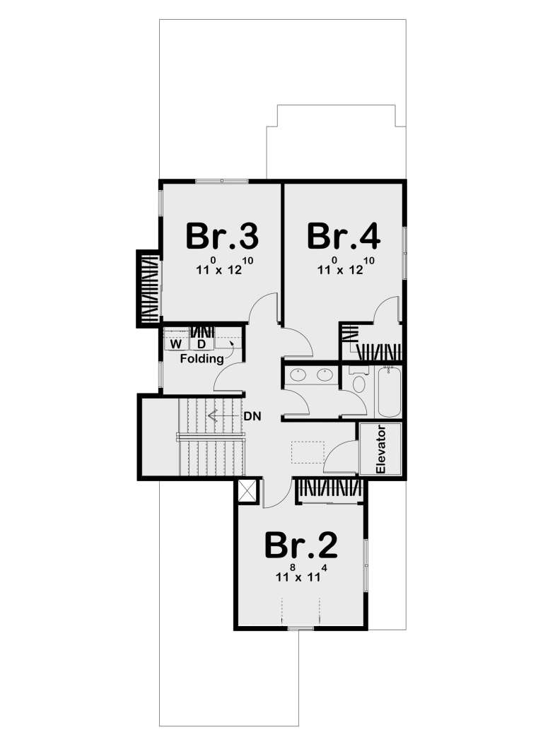 House Plan House Plan #27277 Drawing 3