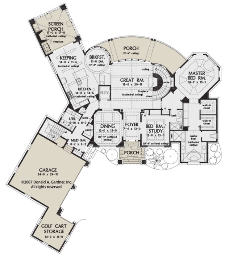 House Plan House Plan #27301 Drawing 1