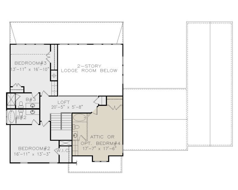 House Plan House Plan #27360 Drawing 2