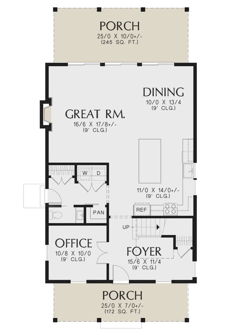 House Plan House Plan #27381 Drawing 1