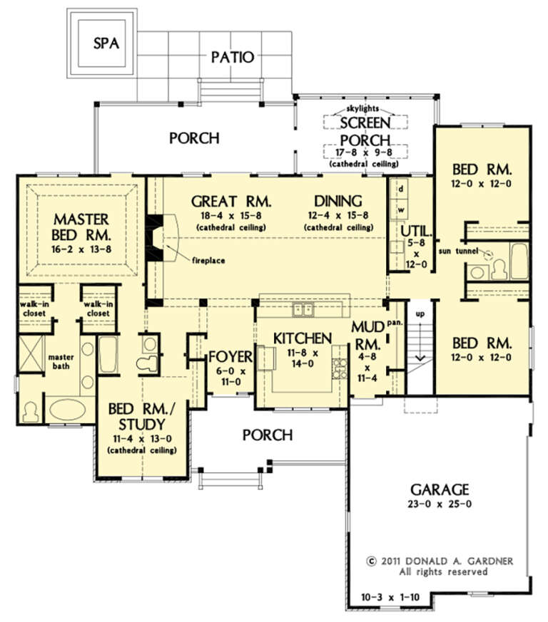 House Plan House Plan #27556 Drawing 1