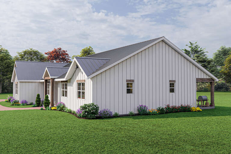 Modern Farmhouse Plan: 2,430 Square Feet, 3 Bedrooms, 2.5 Bathrooms ...