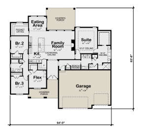 Modern Farmhouse Plan: 2,176 Square Feet, 3-4 Bedrooms, 2 Bathrooms ...