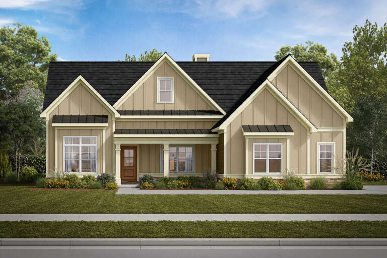 House Plan House Plan #27676 Front Elevation 