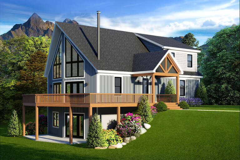 House Plan House Plan #27681 Front Elevation 