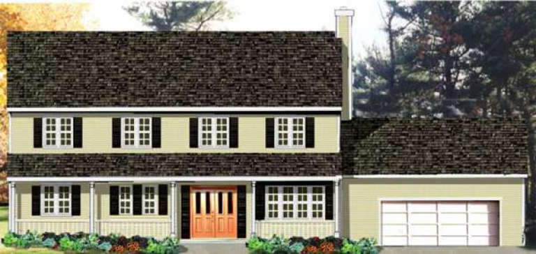 House Plan House Plan #277 Front Elevation