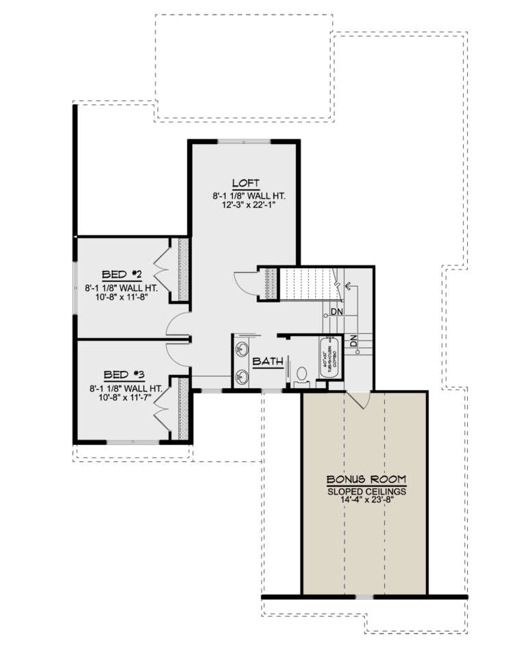 House Plan House Plan #27713 Drawing 2
