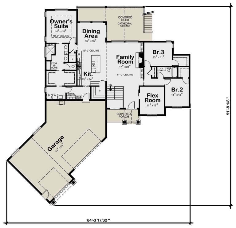 House Plan House Plan #27783 Drawing 1
