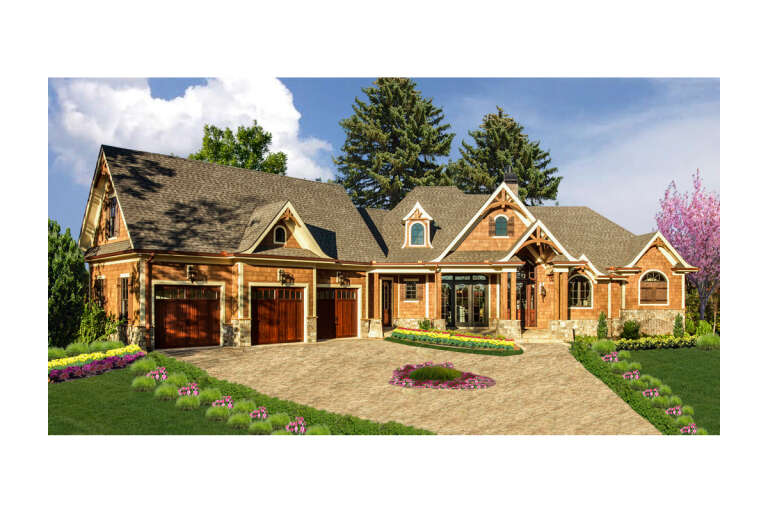 House Plan House Plan #27795 Front Elevation 