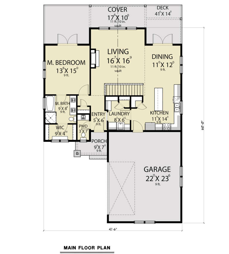 Modern Farmhouse Plan: 2,035 Square Feet, 3 Bedrooms, 2.5 Bathrooms ...