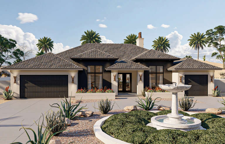 House Plan House Plan #27912 Front Elevation 