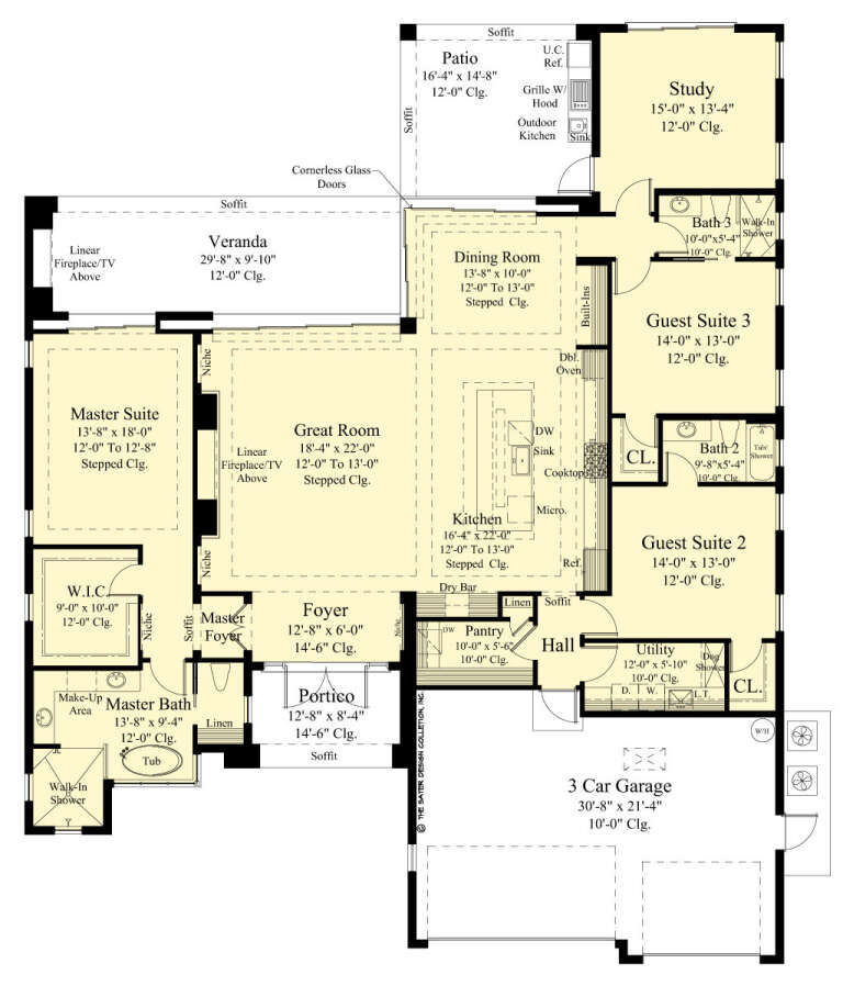 House Plan House Plan #27965 Drawing 1