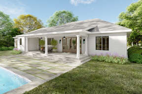 Bungalow Plan: 2,487 Square Feet, 3 Bedrooms, 2.5 Bathrooms - 8687-00012