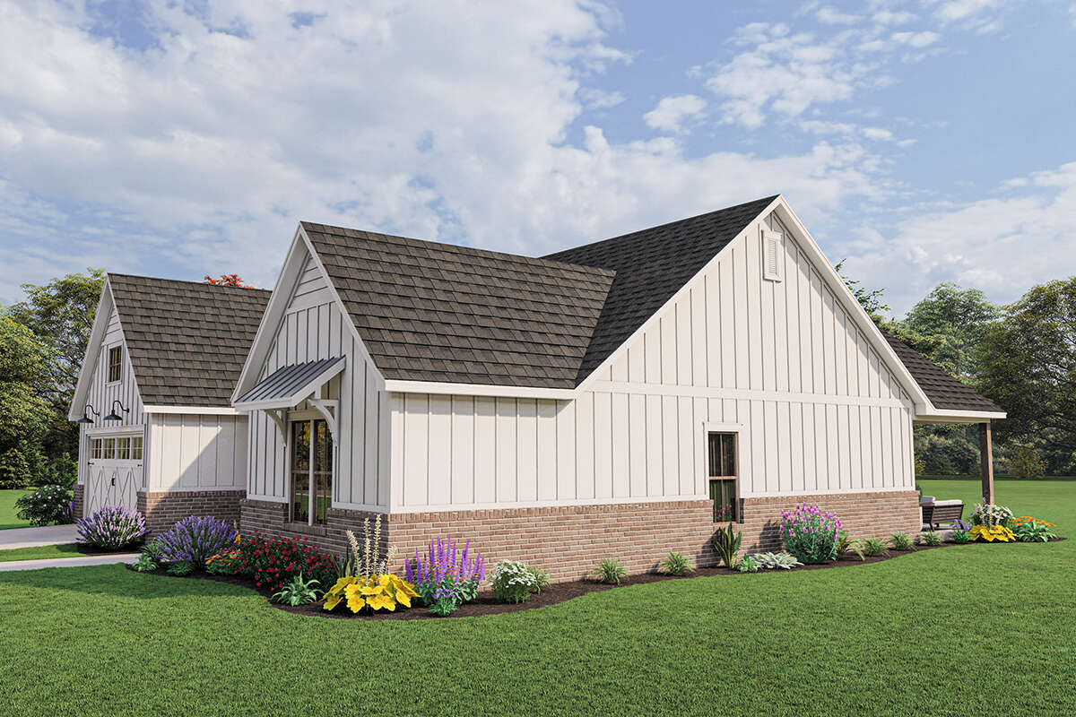 Modern Farmhouse Plan: 1,973 Square Feet, 3 Bedrooms, 2 Bathrooms ...