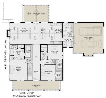 Main Floor  for House Plan #940-00658