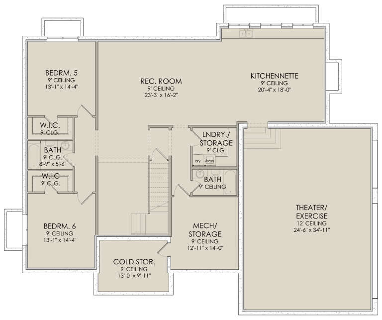 House Plan House Plan #28024 Drawing 4