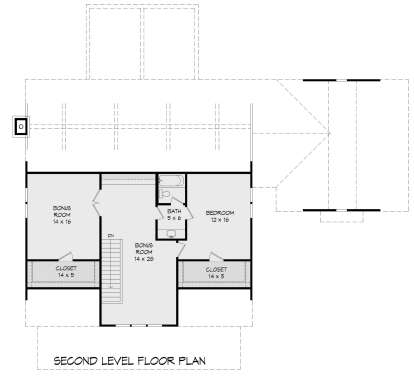 Second Floor for House Plan #940-00665