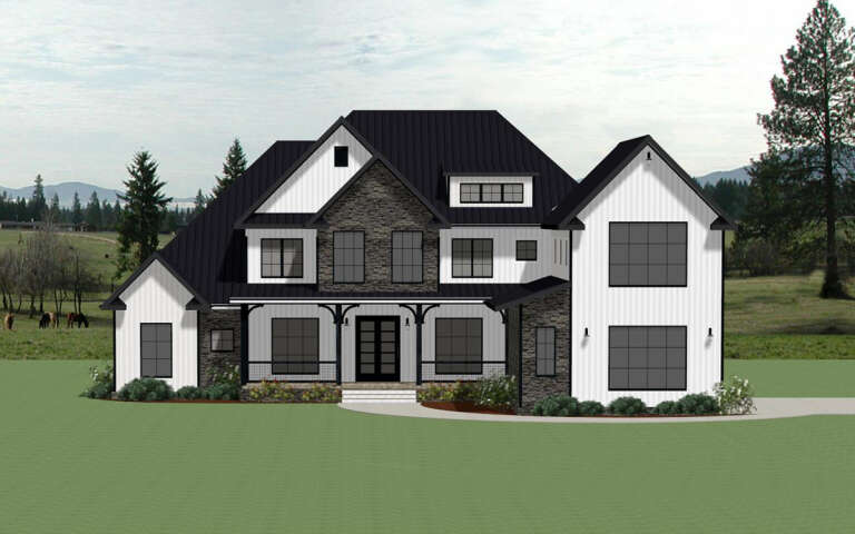 House Plan House Plan #28046 Front Elevation 