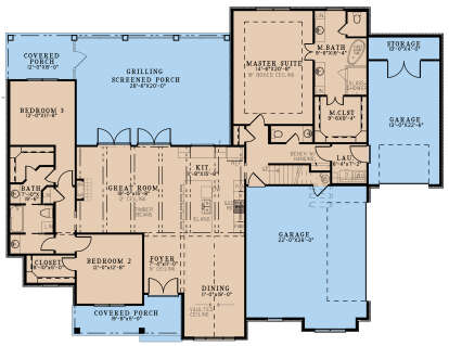 Main Floor  for House Plan #8318-00309