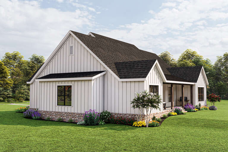 Modern Farmhouse Plan: 2,471 Square Feet, 4 Bedrooms, 3.5 Bathrooms ...