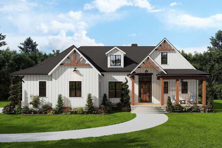 House Plan House Plan #28149 Front Elevation 