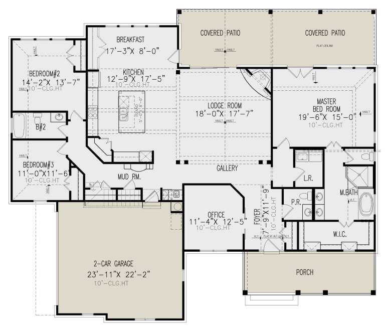 House Plan House Plan #28149 Drawing 1