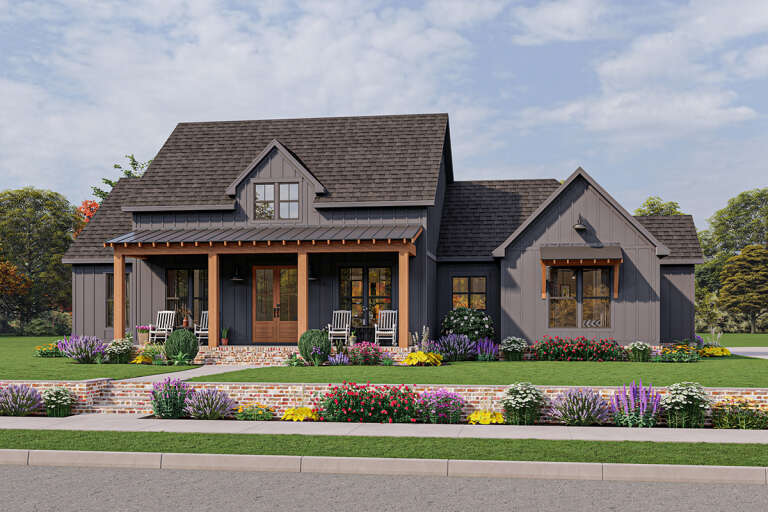 House Plan House Plan #28167 Front Elevation 