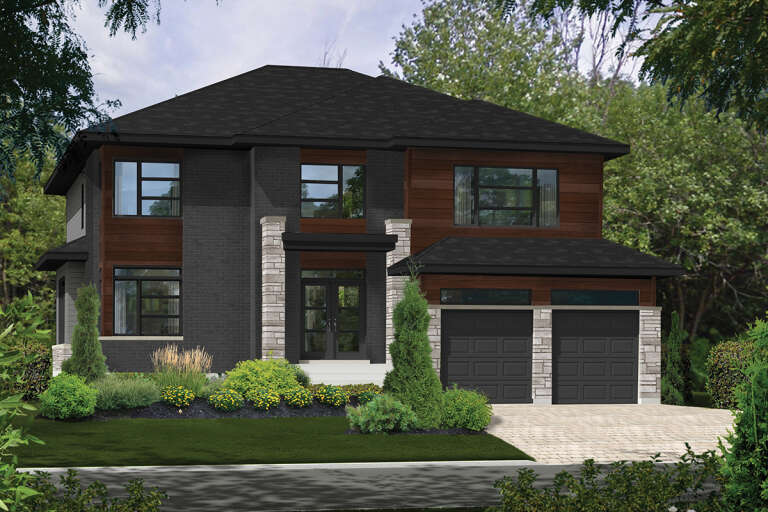 House Plan House Plan #28184 Front Elevation 