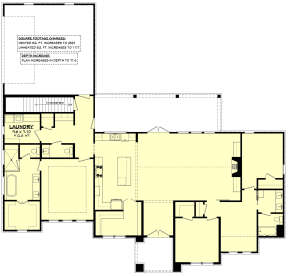 Modern Plan: 2,295 Square Feet, 3 Bedrooms, 2.5 Bathrooms - 041-00315