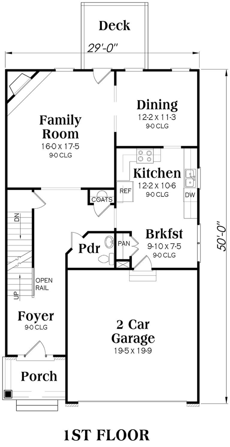 House Plan House Plan #2831 Drawing 1