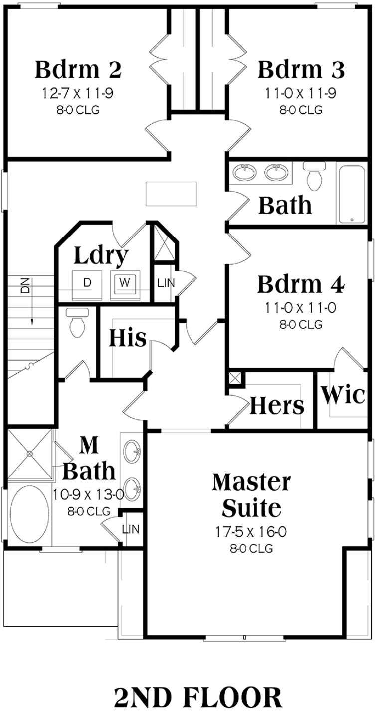 House Plan House Plan #2831 Drawing 2