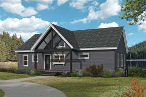 Country Plan: 1,377 Square Feet, 2 Bedrooms, 2 Bathrooms - 940-00699