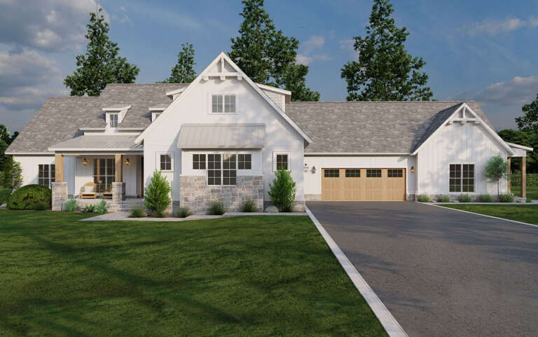 House Plan House Plan #28374 Front Elevation 