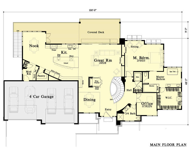 House Plan House Plan #28377 Drawing 1