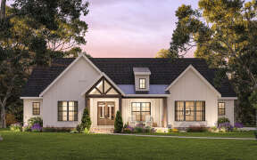 Modern Farmhouse Plan: 2,537 Square Feet, 3 Bedrooms, 2.5 Bathrooms ...